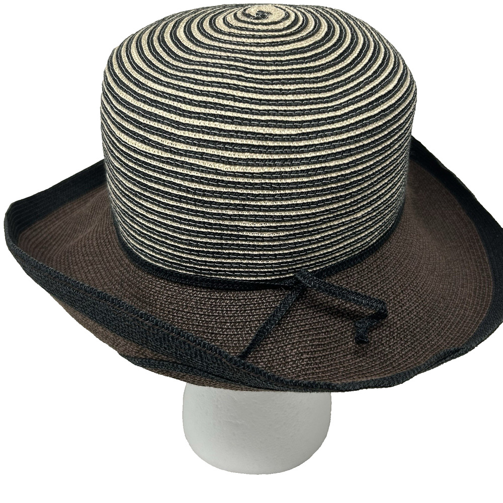 Straw Hat Diane Harty Millinery Handmade Beach Resort Cruise Vacation